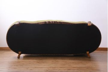 ヴィンテージ家具　イギリスビンテージ　クラシカルな佇まいが魅力的なシェーズロング(ソファ、カウチソファ)