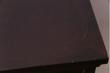 中古　北海道民芸家具　小物収納に使いやすいスリムなチェスト(引き出し、タンス)(定価約27万円)(2)