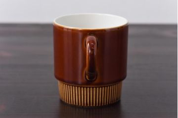 イギリスビンテージ　Poole Pottery(プール・ポタリー)　コンパクトシリーズ　カップ&ソーサー3客セット(1)