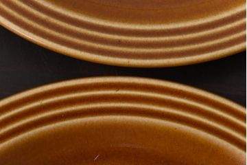 イギリスビンテージ　HORNSEA(ホーンジー)　Saffron(サフラン)　レトロでかわいらしいトリオ3客セット