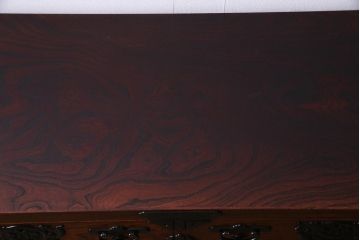 中古　伝統民芸家具　岩谷堂箪笥　菊幸　華やかな意匠の四尺整理箪笥(衣装箪笥、整理タンス)(定価約42万円)