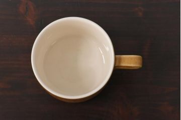 イギリスビンテージ　HORNSEA(ホーンジー)　Saffron(サフラン)　レトロでかわいらしいトリオ2客セット(3)
