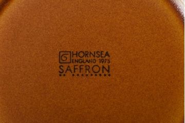 イギリスビンテージ　HORNSEA(ホーンジー)　Saffron(サフラン)　レトロでかわいらしいトリオ2客セット(3)