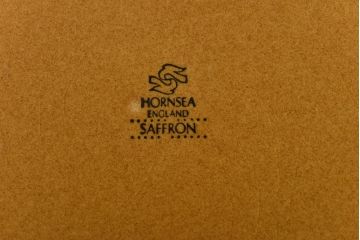 イギリスビンテージ　HORNSEA(ホーンジー)　Saffron(サフラン)　レトロでかわいらしいトリオ2客セット(3)