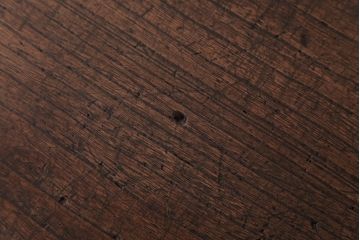 アンティーク家具　古民具・骨董　明治期　桐材製　渋い貫録のある佇まいの帳場箪笥(引き出し、桐箪笥、桐たんす)