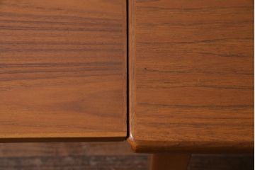 ヴィンテージ家具　北欧ビンテージ　デンマーク　ナチュラルな雰囲気のエクステンションテーブル(ドローリーフテーブル、ダイニングテーブル)