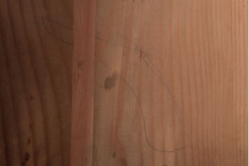 アンティーク家具　和製アンティーク　珍しい縦型!　ジャンクスタイルを演出する時代箪笥(サイドチェスト、引き出し)