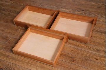 ヴィンテージ家具　ビンテージ　日田工芸　絶版品　チーク材　シンプルモダンな北欧風のキャビネット(飾り棚、リビングボード)