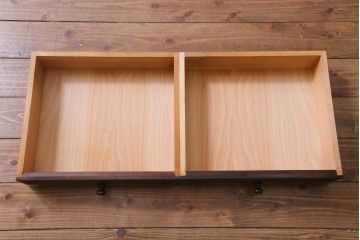 中古　松本民芸家具　使いやすい大きさが魅力的な食器棚(収納棚)(1)