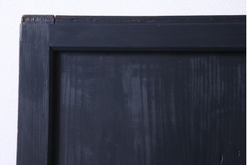 和製アンティーク　ラフジュ工房オリジナルステンドグラス　古建具リメイク　大正浪漫な雰囲気漂う板戸2枚セット(建具、引き戸)