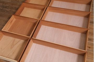 ヴィンテージ家具　北欧ビンテージ　チーク材の木肌があたたかみ感じるチェスト(引き出し)