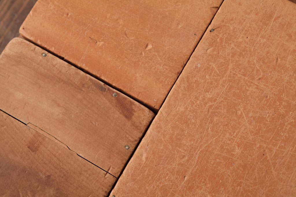 アンティーク雑貨　昭和レトロ　大きな積み木セット【マルチ/15ヶ組】(飾り台、花台、ディスプレイ雑貨)(2)