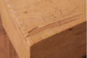 アンティーク雑貨　昭和レトロ　懐かしさ感じる大きな積み木セット【マルチ/14ヶ組】(飾り台、花台、ディスプレイ雑貨)
