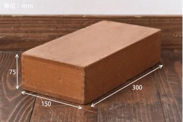 アンティーク雑貨　昭和レトロ　懐かしさ感じる大きな積み木セット【マルチ/14ヶ組】(飾り台、花台、ディスプレイ雑貨)