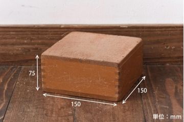 アンティーク雑貨　昭和レトロ　懐かしさ感じる大きな積み木セット【マルチ/16ヶ組】(飾り台、花台、ディスプレイ雑貨)