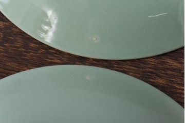 イギリス　Woods Ware(ウッズウェア)　beryl(ベロル)　カップ&ソーサー2客セット(洋食器)(1)