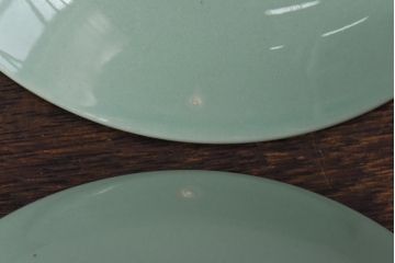 イギリス　Woods Ware(ウッズウェア)　beryl(ベロル)　カップ&ソーサー2客セット(洋食器)(2)