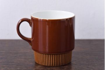 イギリスビンテージ　Poole Pottery(プール・ポタリー)　コンパクトシリーズ　カップ&ソーサー3客セット(3)