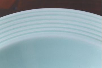 イギリスビンテージ　Woods ware(ウッズウエア)　Beryl(ベロル)　スーププレート3枚セット(シリアルボウル、深皿)