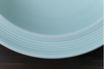 イギリスビンテージ　Woods ware(ウッズウエア)　Beryl(ベロル)　スーププレート3枚セット(シリアルボウル、深皿)
