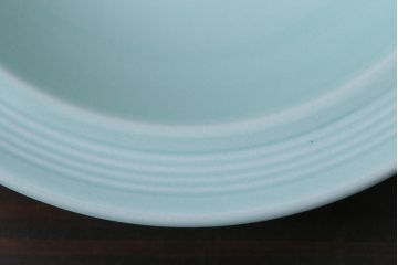 イギリスビンテージ　Woods ware(ウッズウエア)　Beryl(ベロル)　スーププレート4枚セット(シリアルボウル、深皿)