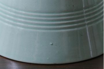 イギリスビンテージ　Woods ware(ウッズウエア)　Beryl(ベロル)　レトロなトリオ2客セット(カップ&ソーサー、プレート)(2)