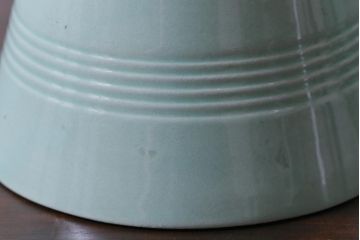 イギリスビンテージ　Woods ware(ウッズウエア)　Beryl(ベロル)　レトロなトリオ2客セット(カップ&ソーサー、プレート)(2)