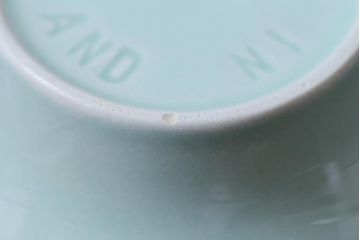 イギリスビンテージ　Woods ware(ウッズウエア)　Beryl(ベロル)　レトロなカップ&ソーサー2客セット(2)