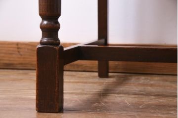 アンティーク家具　イギリスアンティーク　アールデコ様式　高級感のあるシンプルなダイニングチェア(椅子)(1)