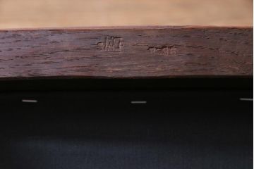 アンティーク家具　イギリスアンティーク　アールデコ様式　高級感のあるシンプルなダイニングチェア(椅子)(1)