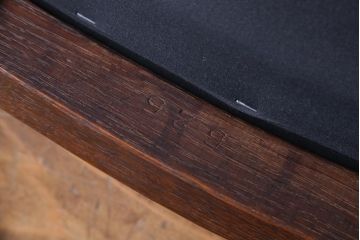 アンティーク家具　イギリスアンティーク　アールデコ様式　高級感のあるシンプルなダイニングチェア(椅子)(1)