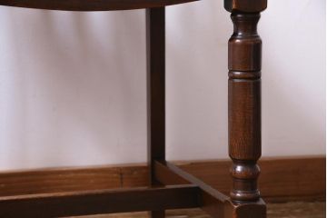 アンティーク家具　イギリスアンティーク　アールデコ様式　高級感のあるシンプルなダイニングチェア(椅子)(3)