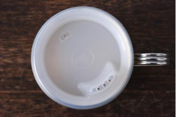 ビンテージ　シルバープレート　箱付き　アヒルが可愛らしいシッピーカップ2個セット(ベビーマグカップ)
