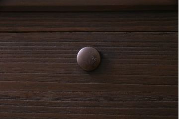 レトロ家具　昭和初期　脚付きリメイク　桐材　上品なレトロスタイルにおすすめな箪笥ローボード(リビングボード、衣装箪笥、桐箪笥、桐たんす)(1)