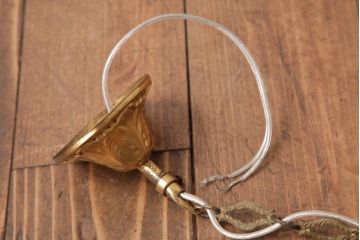 フランスアンティーク　クリスタルガラスがまばゆく煌めくシャンデリア(6灯、天井照明、吊り下げ照明)