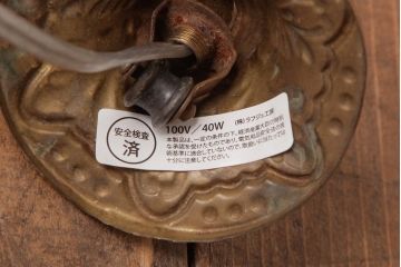 フランスアンティーク　クリスタルガラスがまばゆく煌めくシャンデリア(6灯、天井照明、吊り下げ照明)