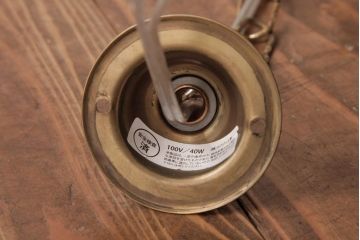 フランスビンテージ　透かし意匠が美しい!きめ細かい装飾のシャンデリア(3灯、天井照明、吊り下げ照明)