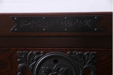 中古　国産　民芸家具　気品漂う和の空間づくりに活躍するチェスト(箪笥、和タンス、引き出し)