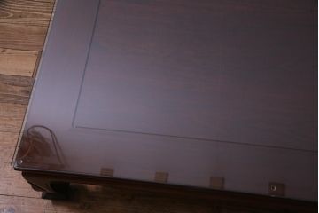 中古　大阪唐木指物家具　中森喜三郎作　紫檀　格式のある空間づくりにぴったりな座卓(ローテーブル)