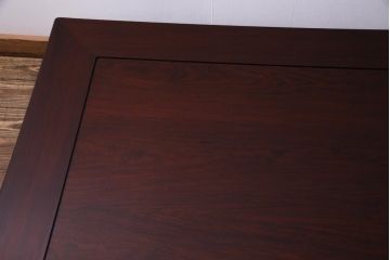 中古　大阪唐木指物家具　中森喜三郎作　紫檀　格式のある空間づくりにぴったりな座卓(ローテーブル)