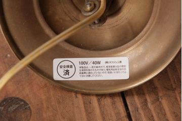 フランスアンティーク　繊細な美しさが魅力的なケージ型シャンデリア(3灯、天井照明、吊り下げ照明)(R-035219)