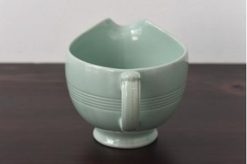 イギリスビンテージ　Woods ware(ウッズウエア)　Beryl(ベロル)　ティーセット(シュガーボウル、ミルクポット)