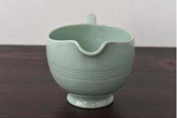 イギリスビンテージ　Woods ware(ウッズウエア)　Beryl(ベロル)　ティーセット(シュガーボウル、ミルクポット)
