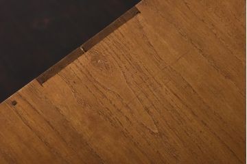 レトロ家具　昭和レトロ　桐材　真鍮金具　櫛型の真鍮引手が味のあるシンプルな小引き出し(小物収納)(1)