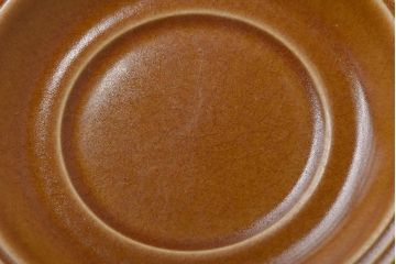 イギリスビンテージ　HORNSEA(ホーンジー)　Saffron(サフラン)　レトロでかわいらしいトリオ3客セット(1)