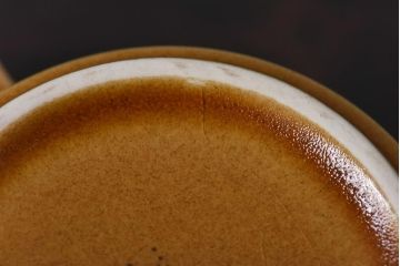 イギリスビンテージ　HORNSEA(ホーンジー)　Saffron(サフラン)　レトロでかわいらしいトリオ3客セット(2)