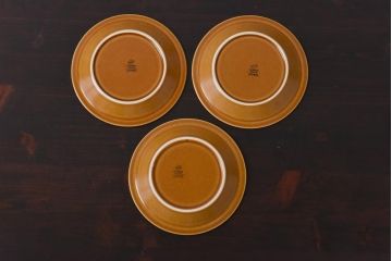 イギリスビンテージ　HORNSEA(ホーンジー)　Saffron(サフラン)　レトロでかわいらしいトリオ3客セット(2)