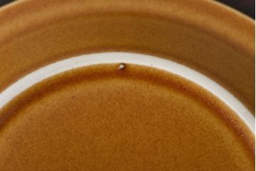 イギリスビンテージ　HORNSEA(ホーンジー)　Saffron(サフラン)　レトロでかわいらしいトリオ3客セット(2)