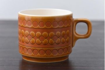 イギリスビンテージ　HORNSEA(ホーンジー)　Saffron(サフラン)　レトロでかわいらしいトリオ2客セット