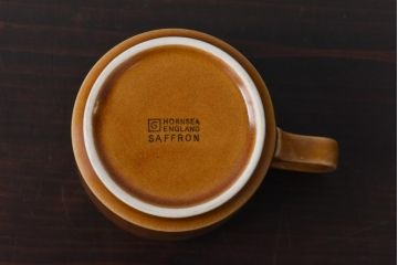 イギリスビンテージ　HORNSEA(ホーンジー)　Saffron(サフラン)　レトロでかわいらしいトリオ2客セット